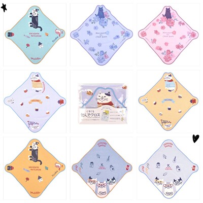 不可思议的自粘布料 出口日本正品猫咪包零碎小物强吸水包裹便当