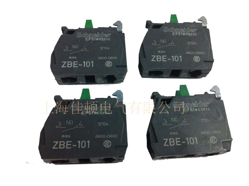 施耐德按钮常开触点 ZBE-10