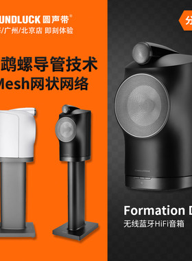 B&W宝华韦健Formation Duo鹦鹉螺无线WiFi蓝牙音箱音响圆声带行货