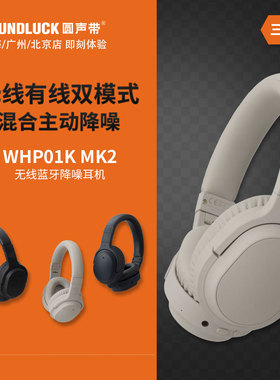 Final AG WHP01K MK2无线蓝牙降噪发烧便携头戴式耳机 圆声带行货