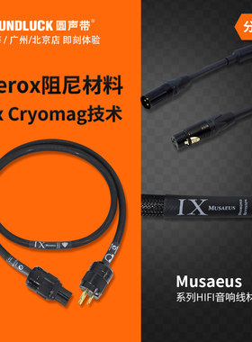 Purist Audio Design典雅Musaeus钻石版电源平衡线PAD 圆声带行货