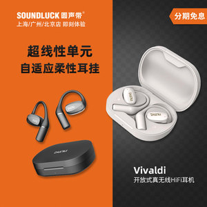 Dunu达音科Vivaldi维瓦尔第OWS开放真无线HiFi运动耳机圆声带行货