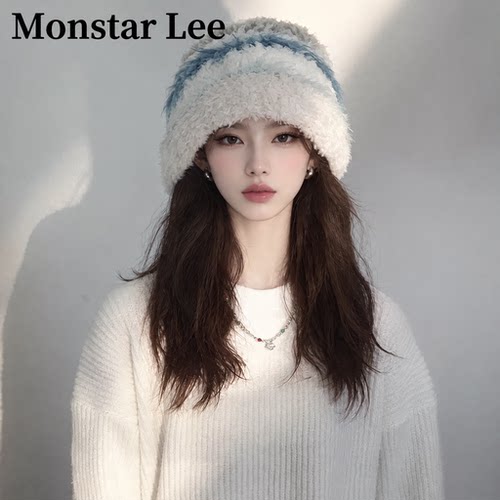大头围保暖毛线帽MonstarLee