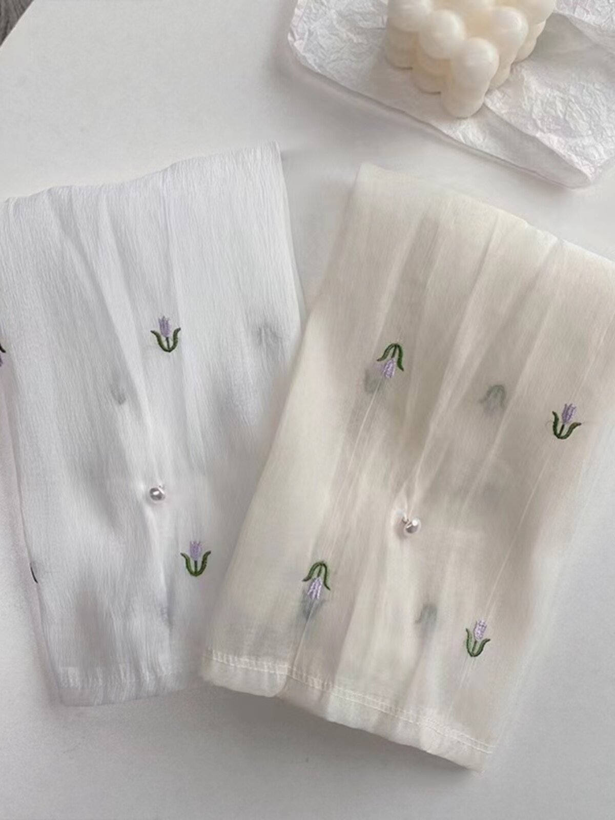 SUMMER SUNSCREEN SLEEVE SLEEVE CHIFFON LOOSE ICE SLEEVE COVER THE BACK OF THE HAND SHADE BREATHABLE ARM PROTECTION CHIFFON CUTE GLOVES THIN