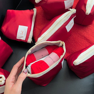 杜小宅Dstudio新年开运盲袋十条装内裤女舒适柔软中腰三角内裤女