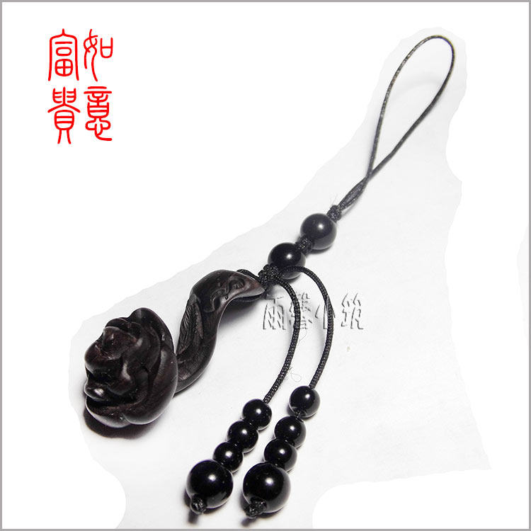 手机链挂绳中国风短款U盘吊坠