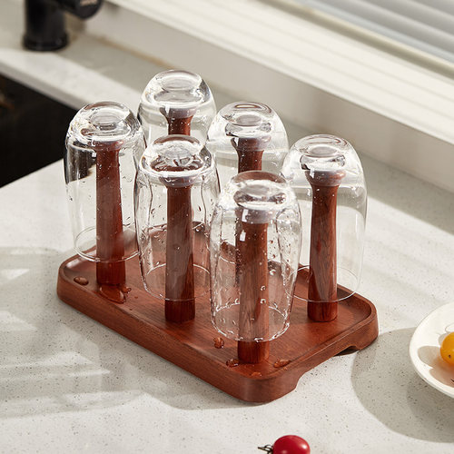 沥水收纳，一步到位，六杯位设计，防尘美观