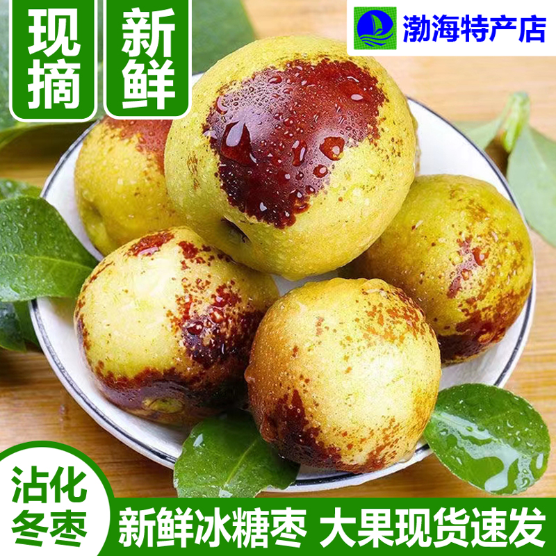 沾化冬枣时令当季新鲜水果脆甜冰糖大果孕妇级青红枣优质山东特产