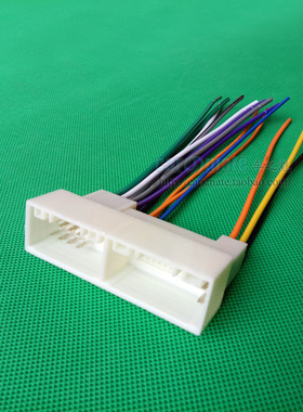 IX35智跑K2 K3 K4 K5新悦动新狮跑名图朗动DVD导航改装线免剪插头