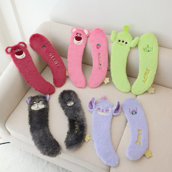 冬季卡通可爱毛绒保暖马桶坐垫家用马桶贴坐便器垫子马桶圈坐便套