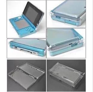 3DS水晶壳 3DS透明壳 3DS保护壳 保护盒 硬水晶壳 老小三用