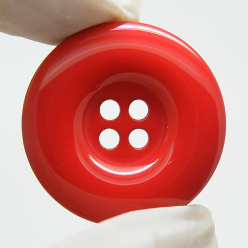 纽扣热卖辅料大红色15mm-38mm