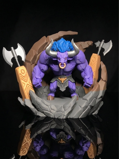 英雄联盟LOL牛头酋长阿利斯塔Alistar手办模型3D打印