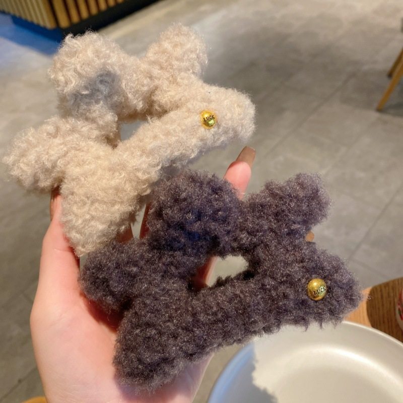 气质五角星高级感简约字母扣2024年新款半扎发夹头饰发抓女,饰品/流行首饰/时尚饰品新,民族风发饰,淘宝优惠券,粉丝福利购,淘宝优惠卷