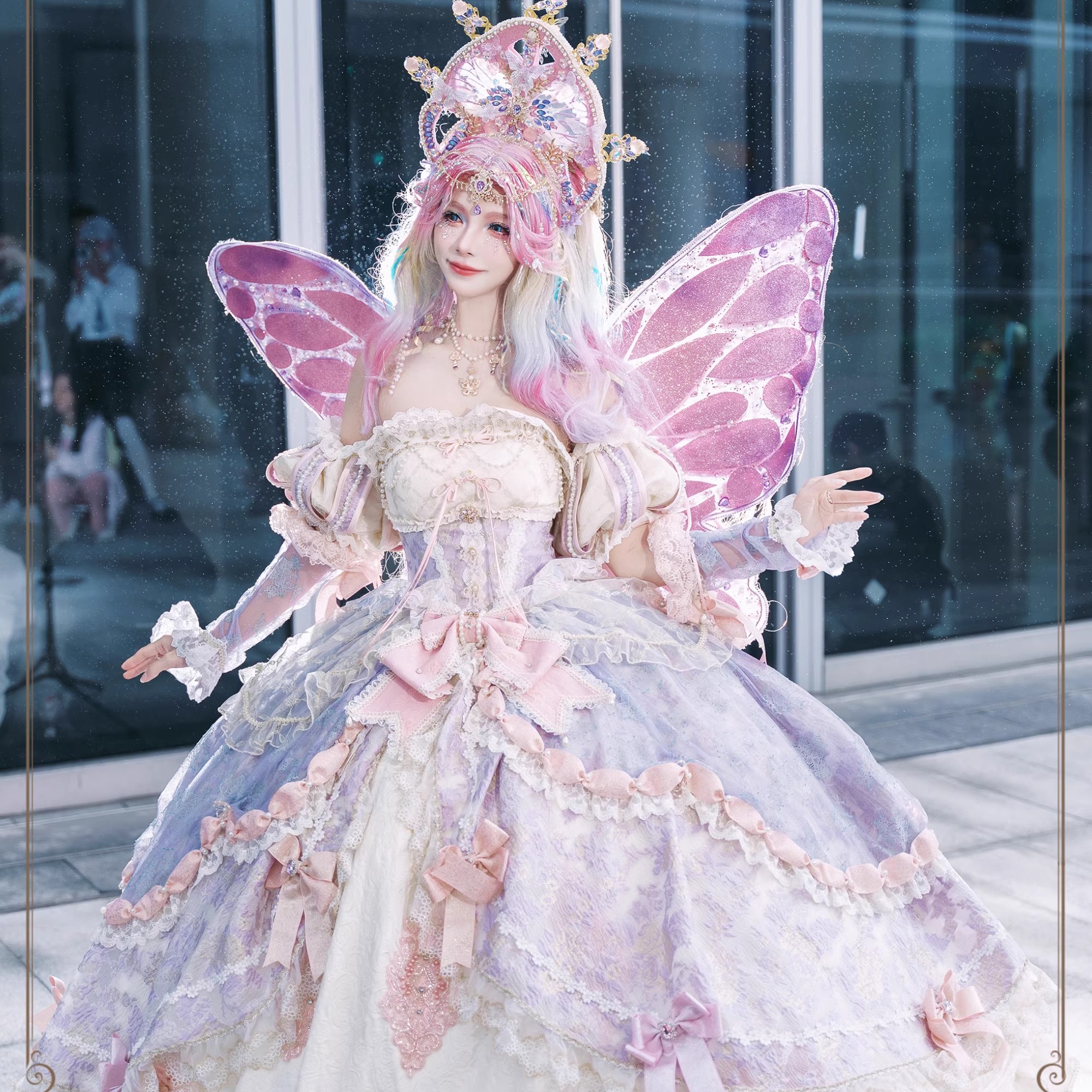 谢安然联名款星洛系列lolita洋装