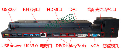 扩展坞底座ThinkPadDPHDMI高清口