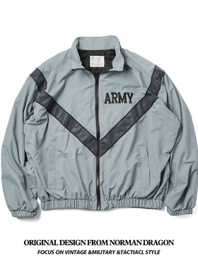 诺曼龙美式军装ARMY飞行员夹克训练服反光速干外套男空潮工装