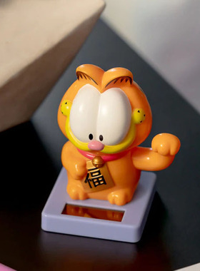 smoko招财猫太阳能办公室店铺