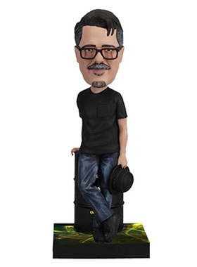 美代正品Royal Bobbles绝命毒师 创作者文斯·吉里根摇头收藏公仔