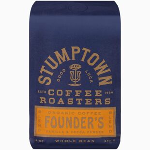 美国代购Stumptown咖啡 中度烘焙有机全豆 香草与可可粉风味