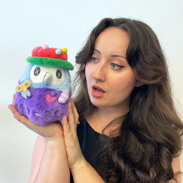 美国代购Squishable 限定款双重人格：拼布瘟疫医生毛绒玩偶公仔