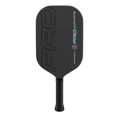 美国代购Gearbox PRO ULTIMATE Elongated 16mm 原碳纤维皮克球拍