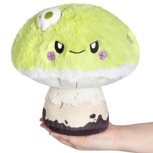 美国代购Squishable毛绒玩偶公仔 毒蘑菇 青绿色 抱枕 礼物