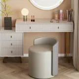 Северный макияж -стул сетевый кресло красного туалетного кресла легкий роскошный туалетный столик стул спальня кресло -макияж гостиная круглый стул красавица доспехи