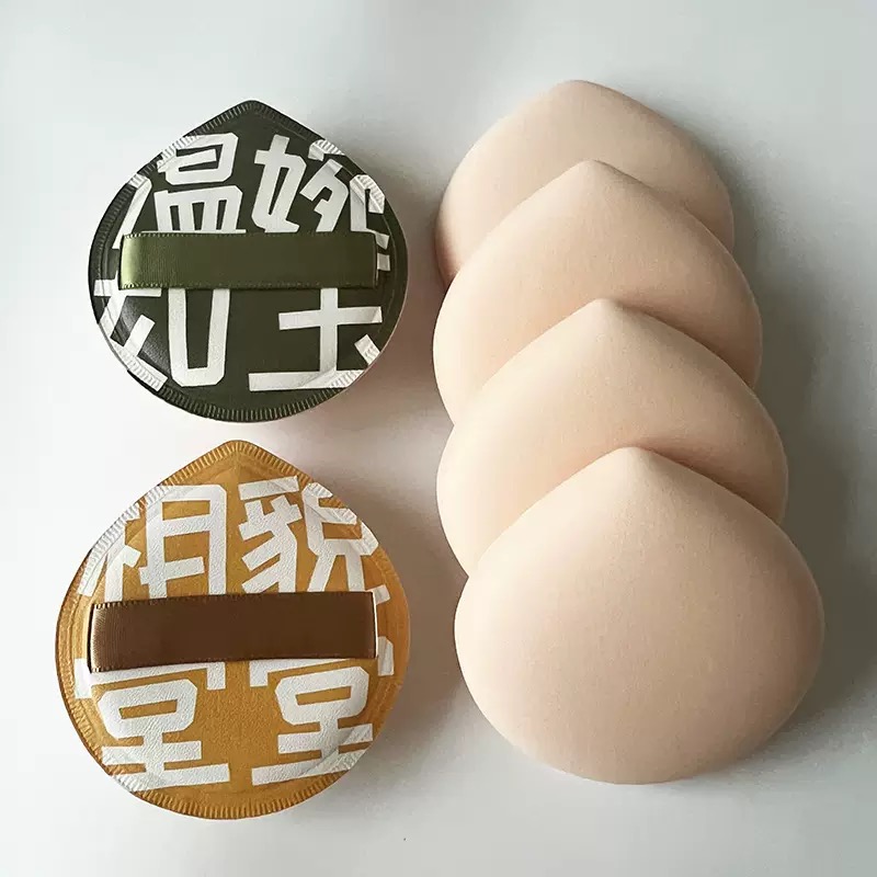 超大号水滴化妆气垫海绵粉底液粉饼专用不吃粉XL100分棉花糖粉扑