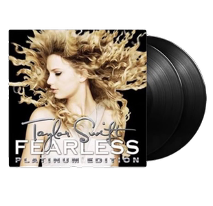 现货 泰勒斯威夫特 Taylor Swift Fearless 经典专辑2LP黑胶唱片