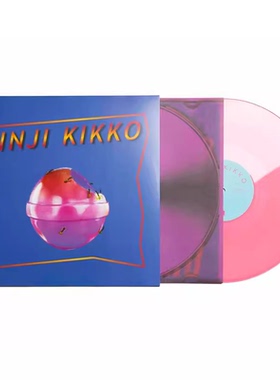 正品  落日飞车 金桔希子 Jinji Kikko 透明粉黑胶唱片LP