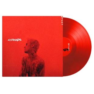 【限量红胶】贾斯汀比伯 Justin Bieber Changes 黑胶唱片2LP