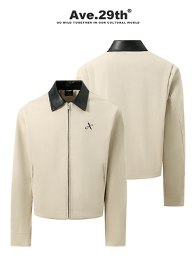 Ave.29th 复古工装外套2025秋冬季巴恩风短款翻领夹克 Vintage