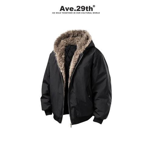 Ave.29th座山雕棉服棉衣夹克