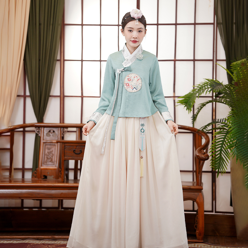 舞蹈韩服传统新款延吉表演大长今演出韩国女装古装宫廷