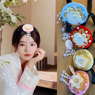 大长今传统民族服装 配件 头饰演出发饰韩国发卡朝鲜族配饰发箍女款