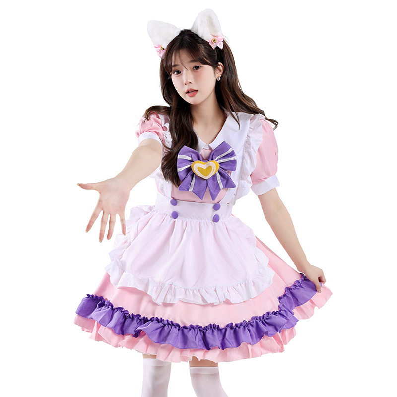依晓伊洛丽塔蝴蝶结女仆cos服装