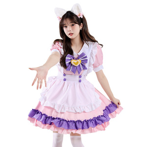 依晓伊洛丽塔蝴蝶结女仆cos服装