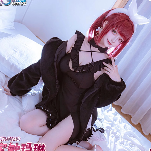 CGCOS的小铺 vtuber 船长 宝钟玛琳 cos服女日常居家套装外套睡衣