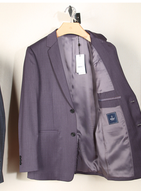 金利来男装西服修身时尚版羊毛西装外套2023新款MZTF25016213-66