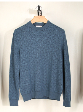 金利来男装羊绒衫 纯羊绒半高领2023冬季新款毛衣MRMF36914319-88