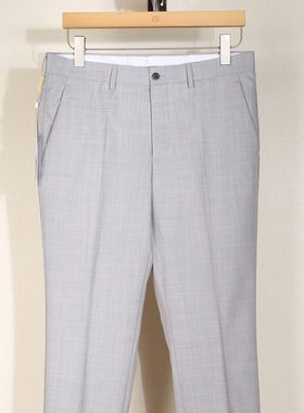 金利来男装2024年春秋季新款纯羊毛裤子修身西裤MPTG14911050-38