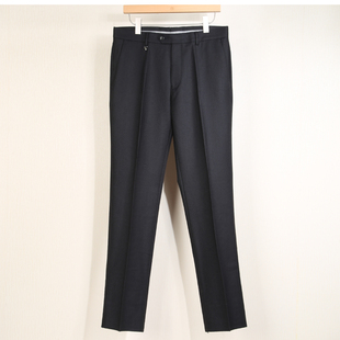 金利来男装西裤冬季纯羊毛厚款直筒商务正装裤子MPT19152920-98