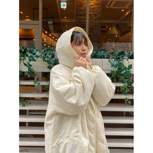 日单潮牌w*clo*set双面穿薄软棉服外套