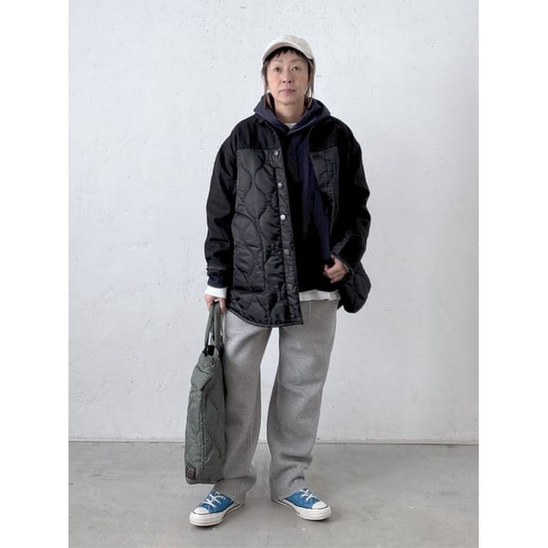 日单贵牌个性拼接牛仔布 x 绗缝半外套 少量