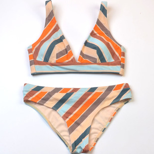 时尚 海边印花比基尼bikini温泉分体泳衣女 荷兰高端品牌BAR 多款