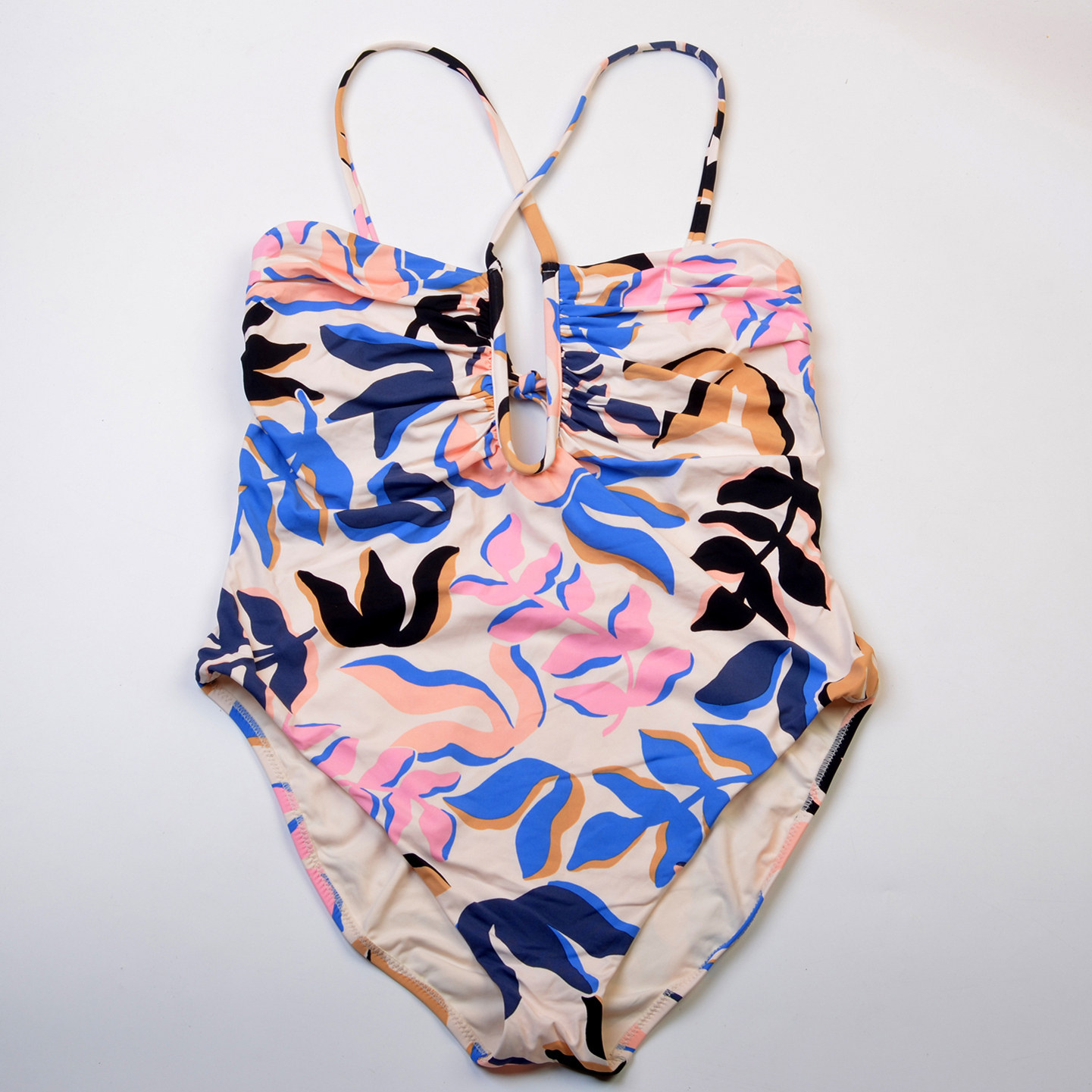 美国品牌Red Carter性感印花连体泳衣时尚舒适泳衣女款