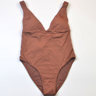 澳洲品牌Ro**高级感性感连体泳衣女显瘦度假泡温泉泳装带胸垫