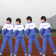 茜茜校服厂 春秋冬季 小学生中学生高中生校服班服运动服套装 长袖