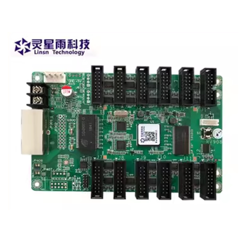 LED电子显示屏 灵星雨 Rv908M32全彩接收卡 TS802D TS921 发送卡